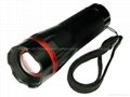 Lichao 1W LED 3 Mode Zoom Flashlight with Lantern / Lantern Torch