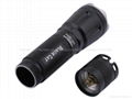 BLACK CAT HW-06 Adjustable Focus Zoom CREE Q5 Led Flashlight Torch