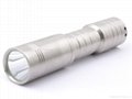 Ultrafire C3 CREE Q5 LED Stainless Steel Flashlight Torch