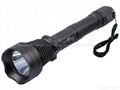 SKY RAY C109 5-Modes CREE XM-L T6 LED Aluminum Flashlight-Titanium