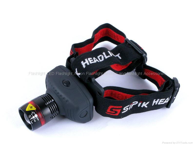 High Power Q3 LED Zoom Headlamp (TK27)