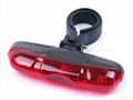 LIGHT XC-999 Red LED Bicycle Safety Light