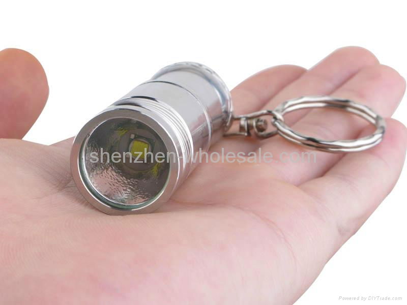 Trustfire Mini-01 Stainless Steel CREE XM-L T6 3-Mode 280-Lumen LED Keychain 3