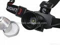 XM-L T6 LED HeadLight HeadLamp 18650