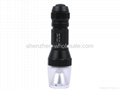 WASING WFL-507 Cree XP-E LED 3-Mode White Light Flashlight - Black