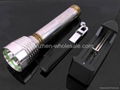 LC-772 CREE R5 LED 3-Mode Stainless Steel Flashlight