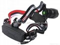 XP-E LED 3-Mode180LM Bright Rechargeable Headlamp