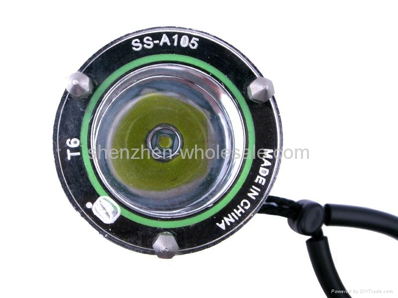 Smiling Shark SS-A105 CREE XM-L T6 LED 1-Mode Diving Flashlight 4