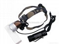 DR-818 XM-L T6 LED 3-Mode 800LM High Power Zoom Focus Headlamp