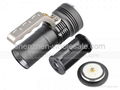 Smiling Shark SS-F008 CREE R5 LED 250 lm 4 Mode Rechargeable Flashlight Hand-hel