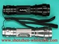 SAIK SA-8 3-mode CREE Q3 LED Aluminum flashlight