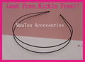Plain Double wire metal hair Headbands hairbands for Handmade hair accessories