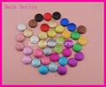 20mm Round Glitter Covered Button Beads