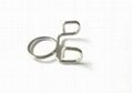 Spring throat hoop, tube clamps, spring clamp, fasteners 2