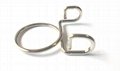 Spring throat hoop, tube clamps, spring clamp, fasteners 5