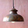 RUST   METAL ART LAMP 1