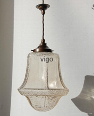 AMERICAN STYLE  GLASS PENDANT LAMP