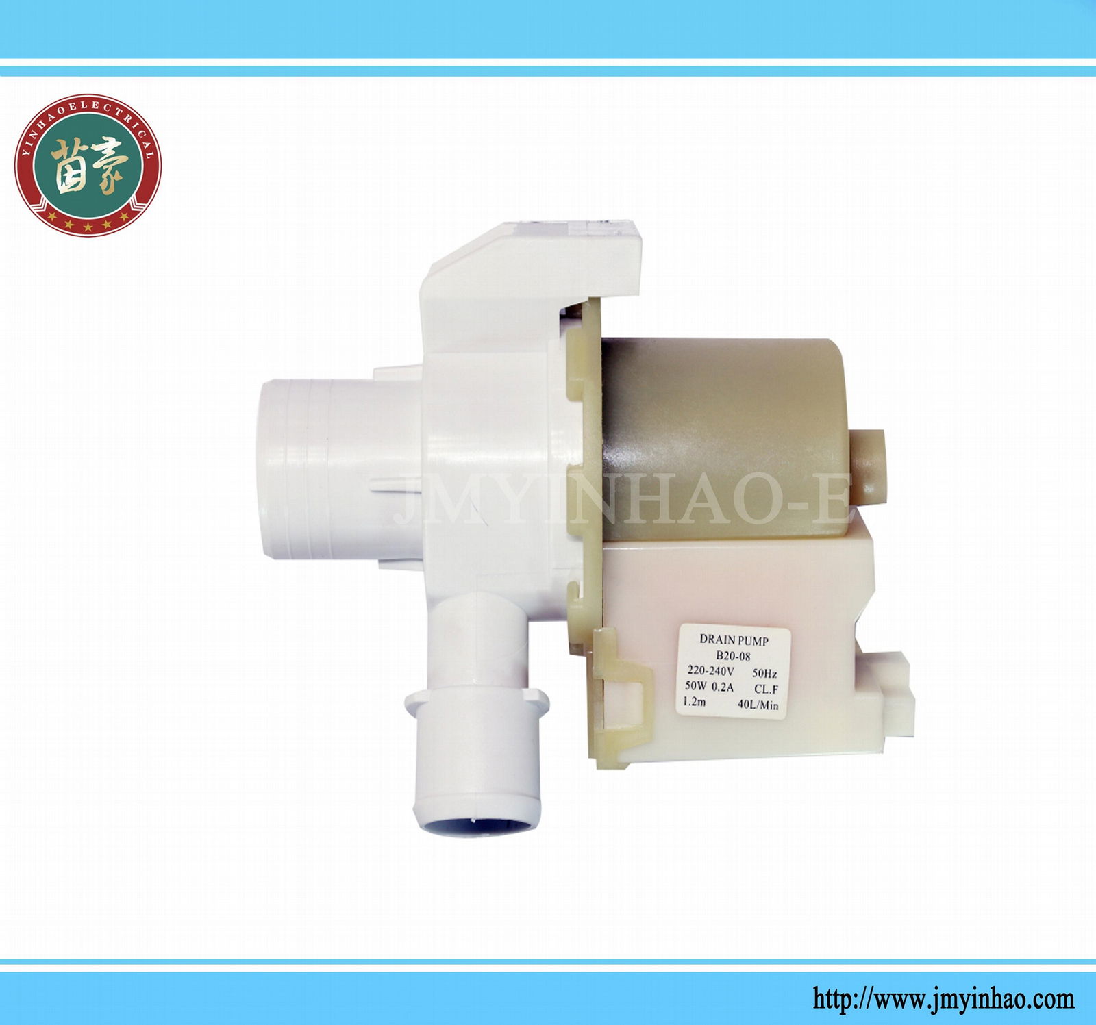  Drain pump for whirlpool washer  W10130913