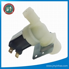 Single water valve for washing machine