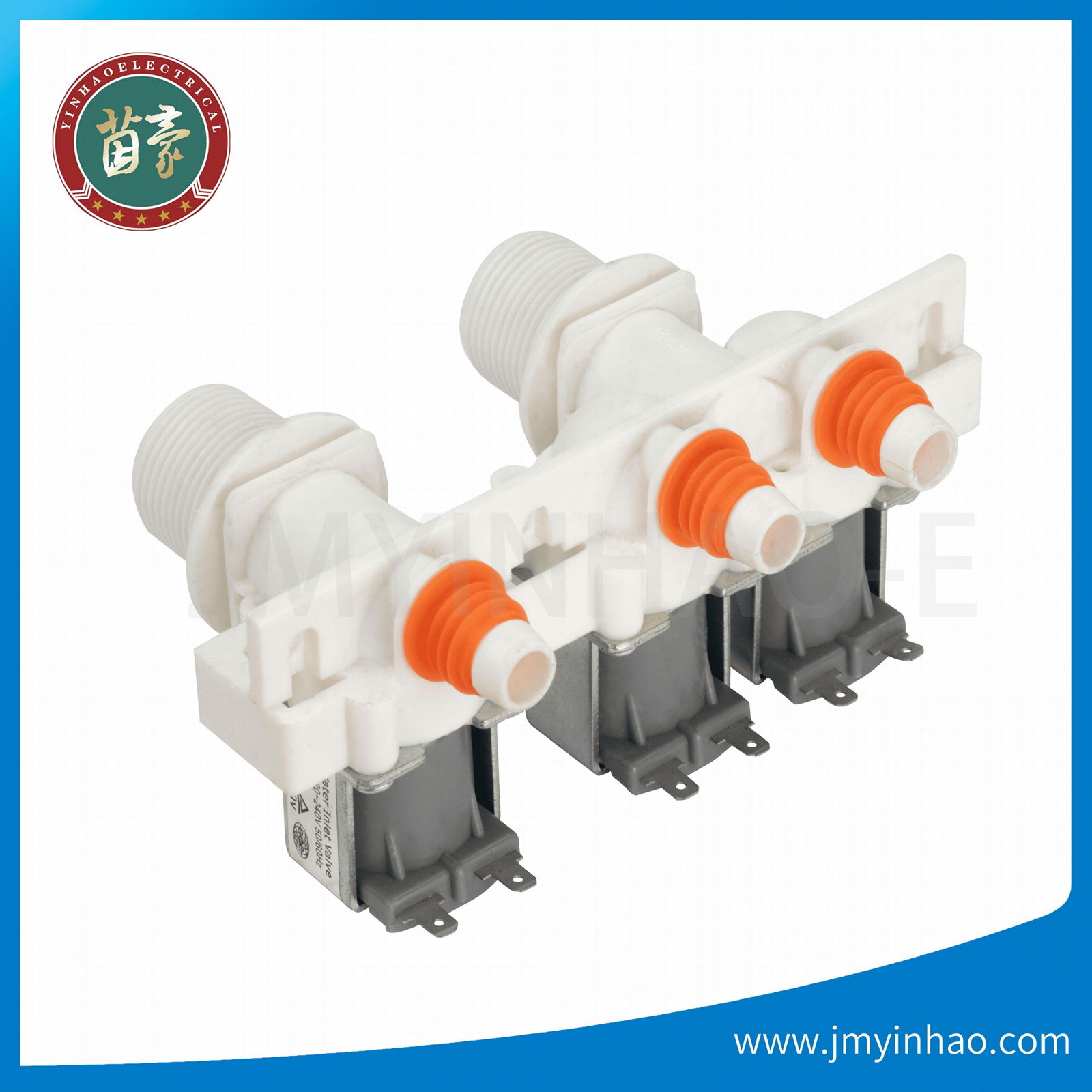  inlet water solenoid valve 3 way valve multi-way water valve washing machine