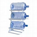 3 Step Floor Metal Gallon Bottle Stand Holder BR-11 1