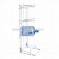 Floor Standing Metal Gallon Bottle Stand Holder BR-15