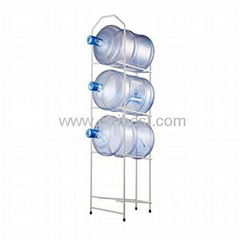 3 Layer Floor Steel Gallon Bottle Stand Holder BR-18