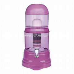 Purple Mineral Water Purifier Filtering Water Pot JEK-69