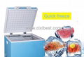 60L DC Solar Deep Freezer Chest Freezer Fridge BF-60