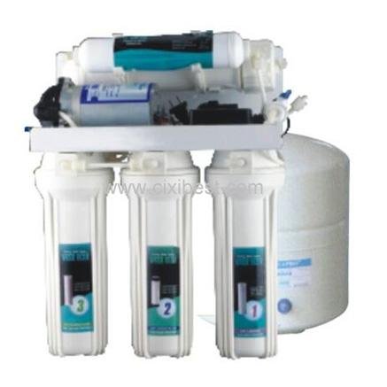 Manual Flush Reverse Osmosis Water Filter Purifier RO-50A
