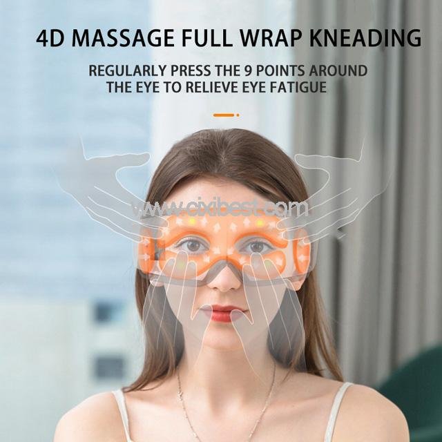 Wireless Vibrating Eye Massager Eye Fatigue Massager JB-018 5