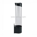 Magnetic Black Cup Dispenser Cup Holder BH-04