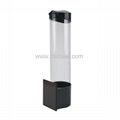 Magnetic Black Cup Dispenser Cup Holder BH-04