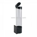 Magnetic Silver Cup Holder Cup Dispenser BH-02 13