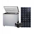12v 24v dc deep solar freezer