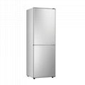 215L double door solar panel fridge freezer refrigerator BCD-215