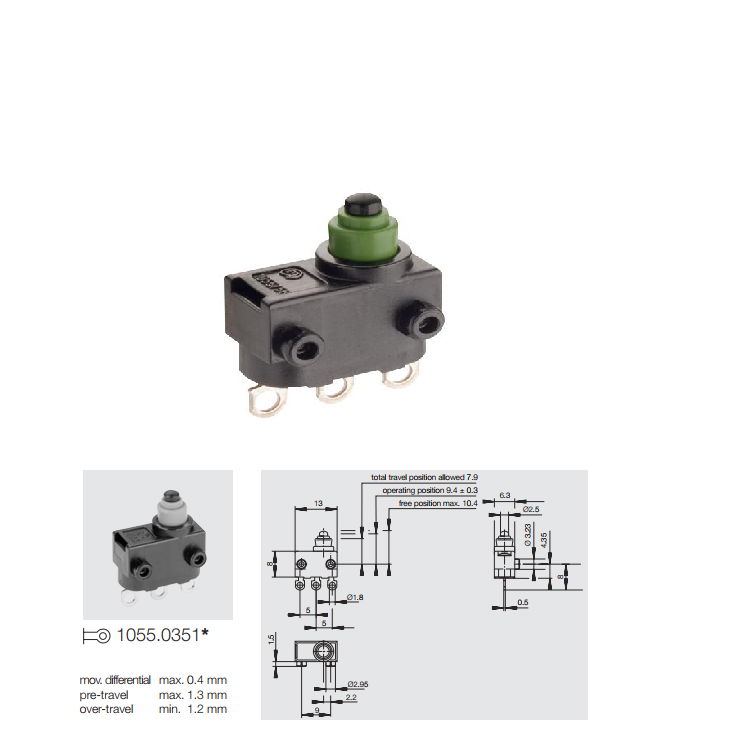 1055.0351 微动开关