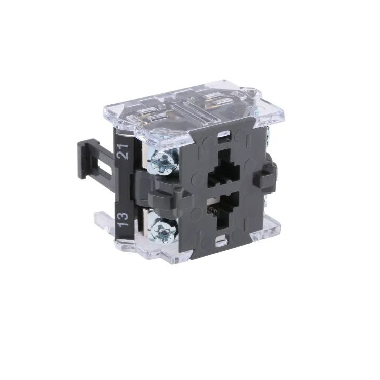 EAO push-button switch contact block 2