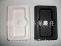 molded pulp packaging, smooth on both sides, pulp tray for cellphone, I pad 2