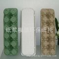 eco-friendly molded pulp egg tray, paper egg tray 4