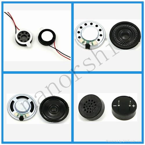 13mm Mini Loud Mylar Speaker 8Ohm Speaker For Mobilephone Or Toy MS50