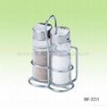 pepper,salt and napkin holder set 3