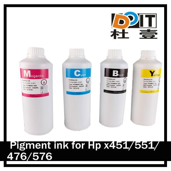 Made in China 970 bulk pigment ink for hp x476 2