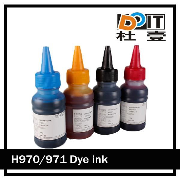 Vivid color compatible dye ink for hp970 / 971 3