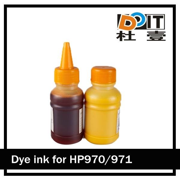 No clogged bulk dye ink for hp 971 3