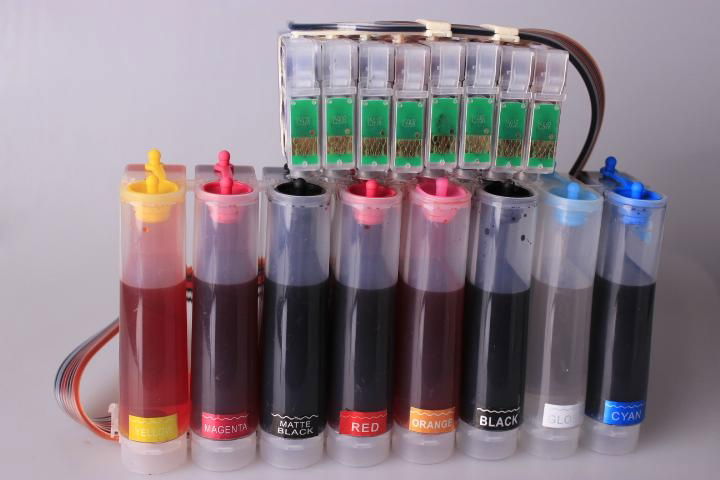 8 colors continous ink supply system for epson R2000  3