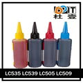 Factory price LC535 universal dye ink for Brother DCP-J100 3