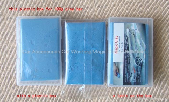 car wash magic clay bar auto detailing clay car care tools with pp box 3
