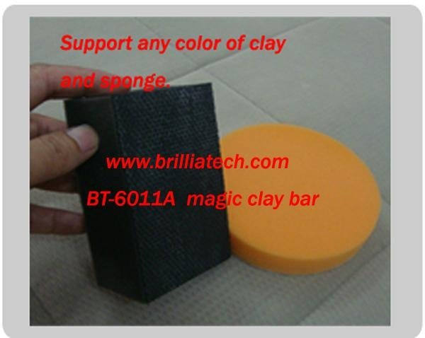 car styling foam applicator sponge clay bar block car wax mud sponge