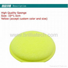  Car Accessories Washing Tools Soft Microfiber Car Wax Applicator Pad Polishing 